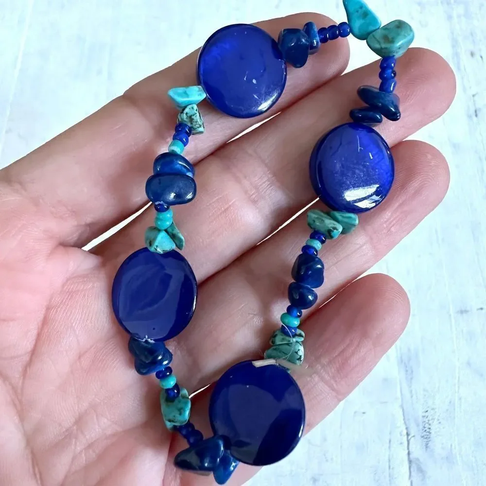 N/A faux turquoise